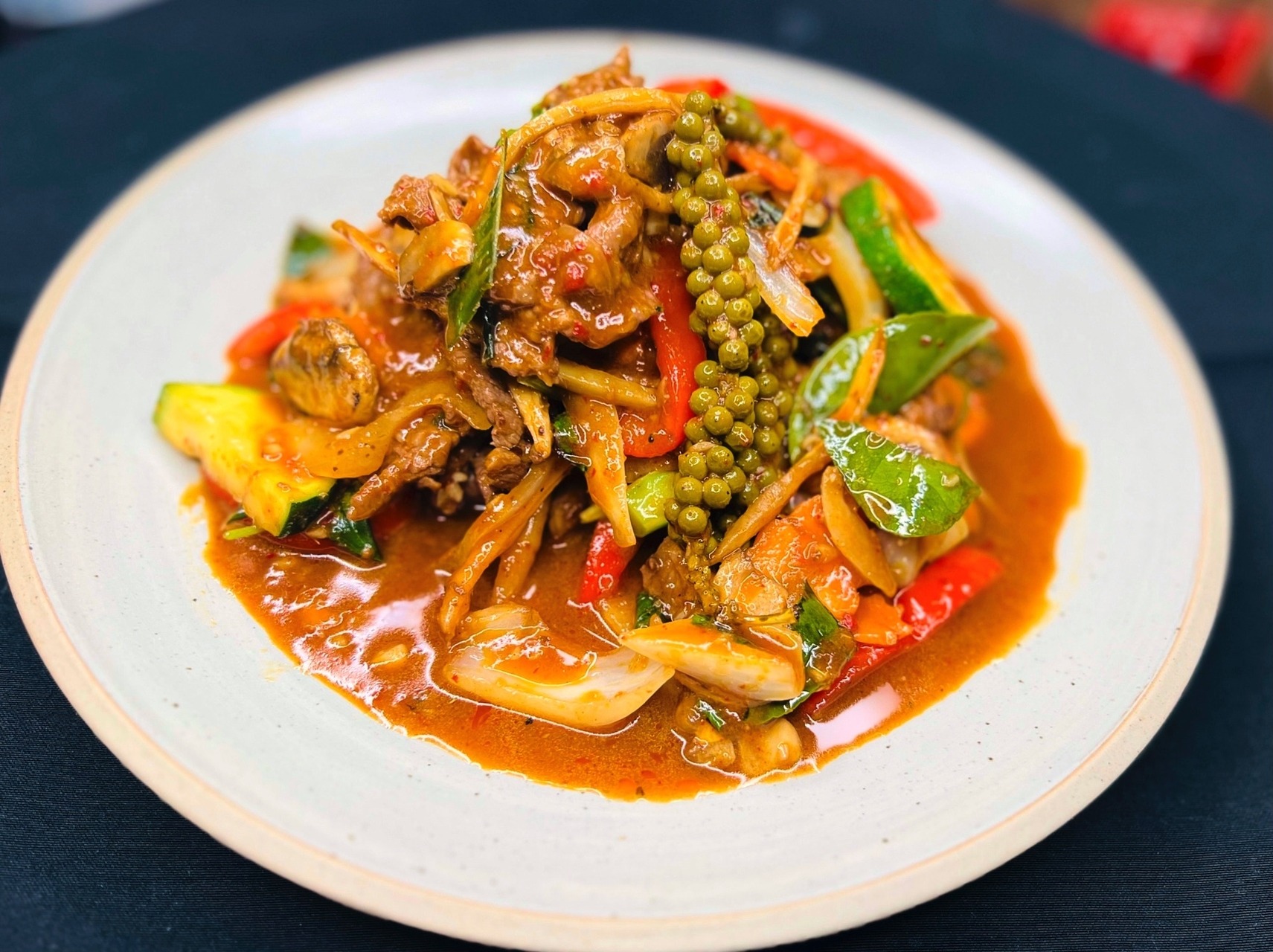 Spicy BBQ Stir Fry