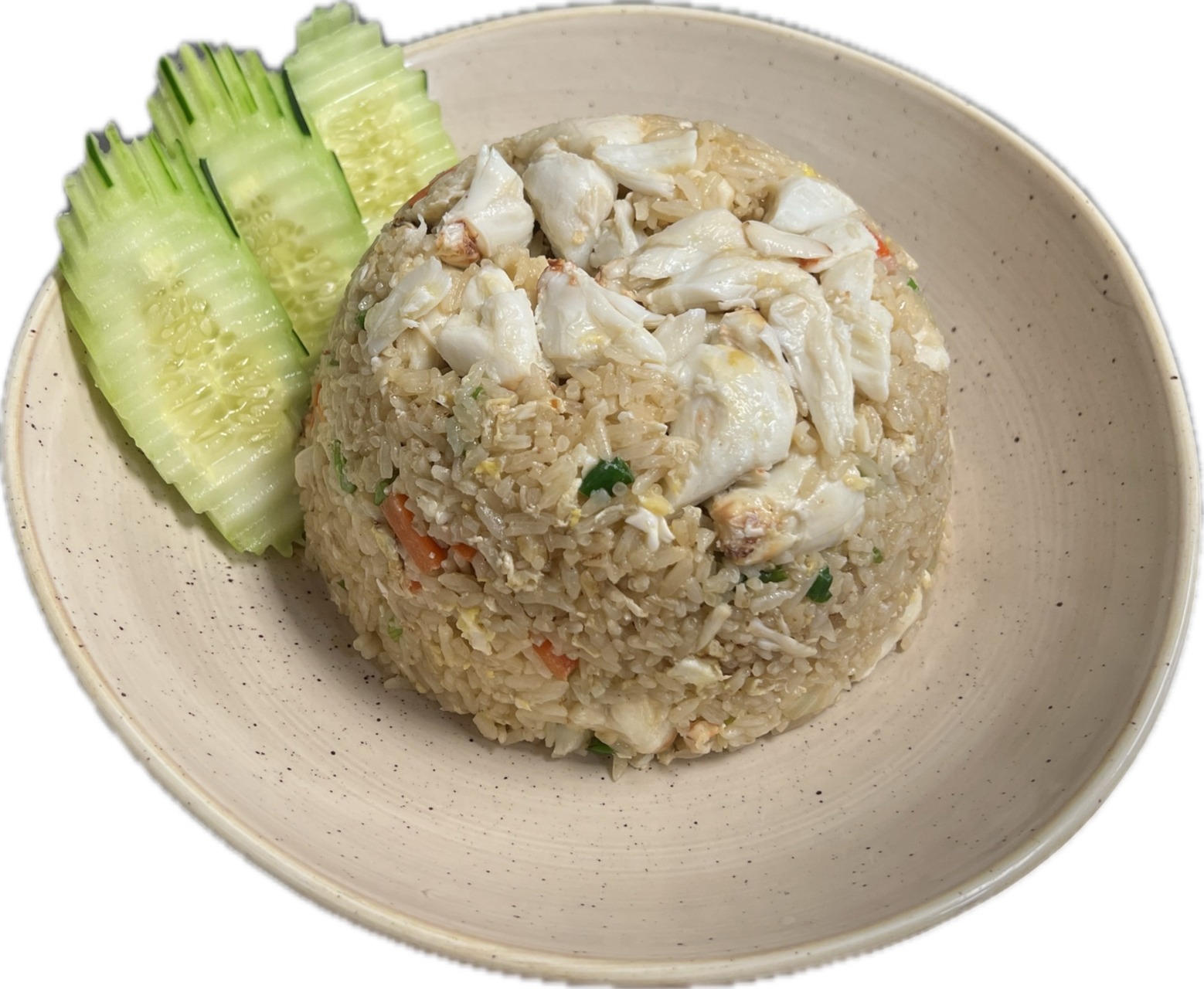 Crab meat fried rice