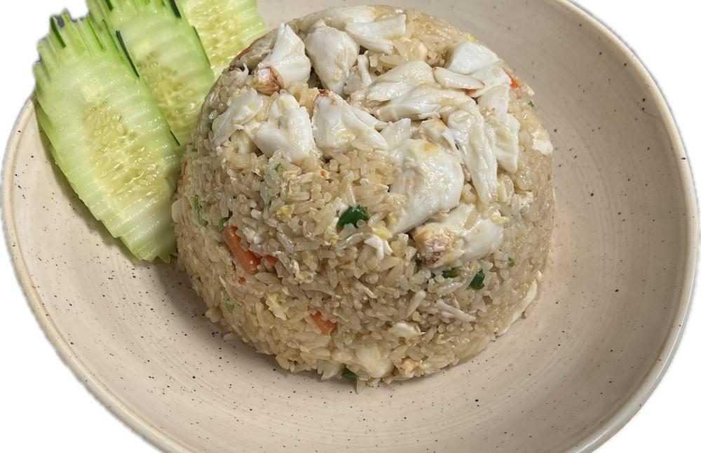 Crab meat fried rice